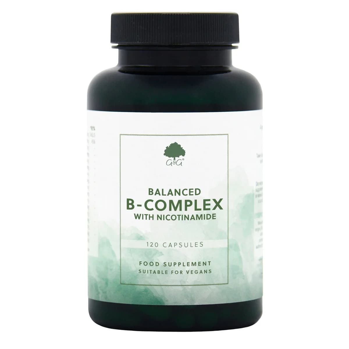 Balanced B-Complex with Nicotinamide (120 Capsules)