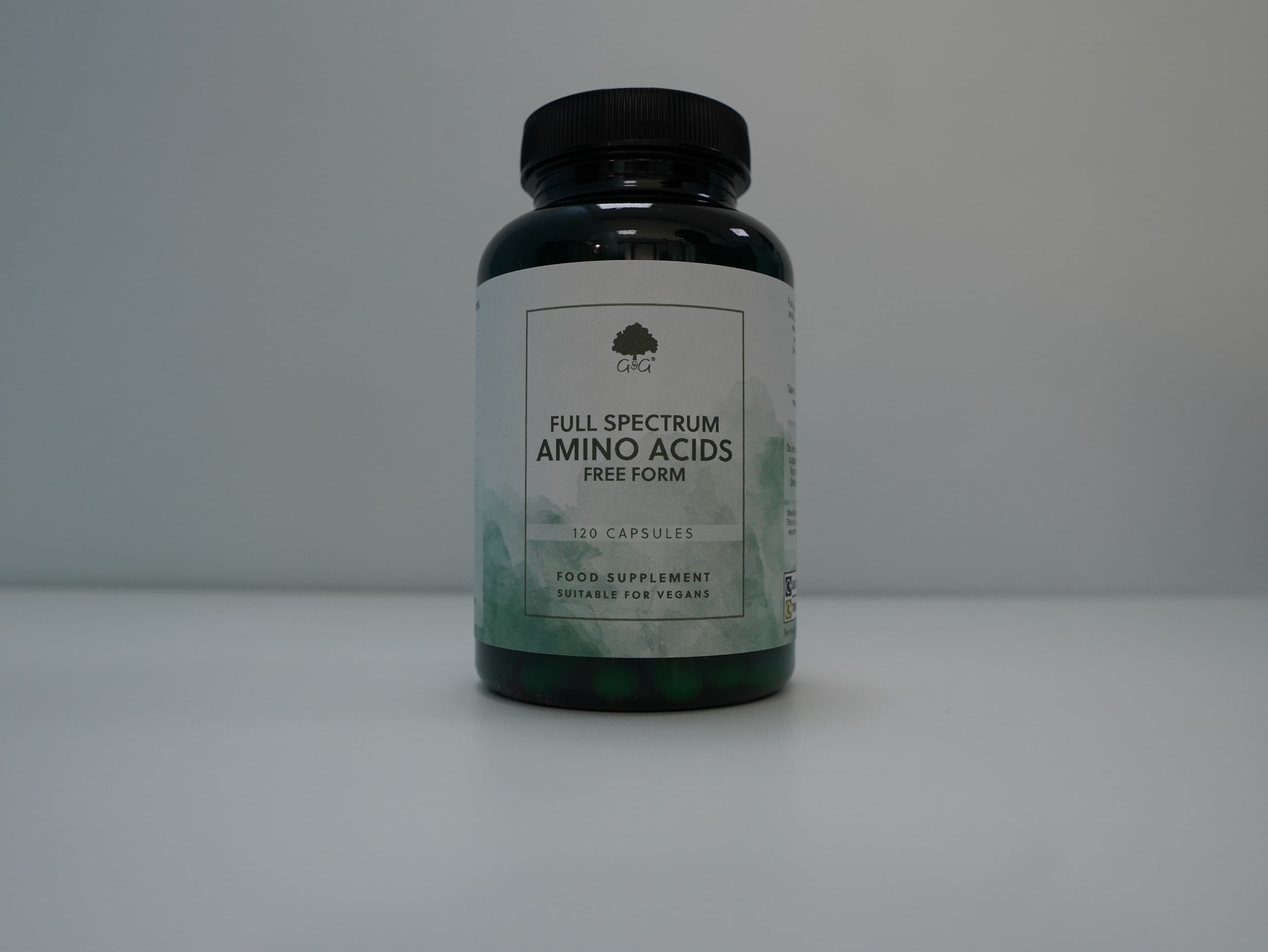 Full Spectrum Amino Acids Free Form (120 Capsules)